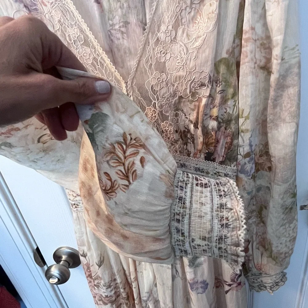 Camilla Adorned in Antiquity Button-Front Maxi Dress - XS - Picture 11 of 14